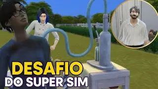 Desafio do Super Sim: Rubens Vira Idoso+ Cargo de Chefe de Cozinha e Come&ccedil;a a Era dos Vinhos Sims 4|
