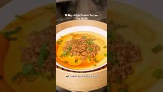 Day 19/30 of High Protein Recipes: CHINESE STEAMED EGGS WITH MINCED PORK.