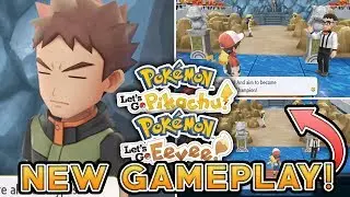 POKEMON LET'S GO PIKACHU & LET'S GO EEVEE GYM GAMEPLAY! BREAKDOWN & THINGS MISSED!