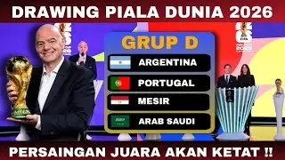 Jadwal Drawing Piala Dunia 2026 | Daftar Negara Lolos Piala Dunia 2026