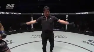 ONE Championship,Yoksanklai gave Luis Regis a slumber from the first round.