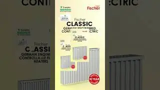 Fischer Classic | German Engineered, Controllable Electric Heaters  #fischerfutureheat