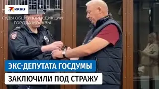Суд Москвы заключил экс депутата Госдумы Анатолия Вороновского под стражу