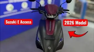 Suzuki E-Access 2026 Electric Scooter Review | Price, Range & Features  | suzuki E Access 