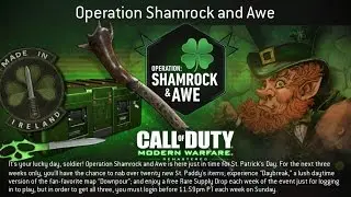 Depot Update [03/14/2017] - Operation Lion Strike // Shamrock & Awe (CoD:MWR)