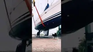 Haul out, refit work on our Hanse 531 sailing yacht, plus first holiday on board 2022