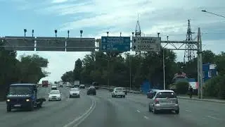 Kazakhstan. Almaty. The roads . Алматы. Дороги нашего города во время карантина.