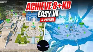 How To Get 8+ KD in BGMI 4.2 Update | Bots Spot & Free kills location ✅