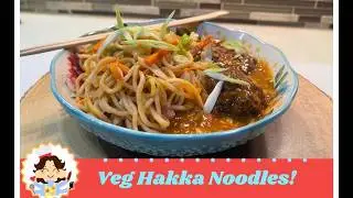 Veg Hakka Noodles Recipe  Street‑Style Indo‑Chinese at Home  Quick & Testy #veghakkanoodlesrecipe
