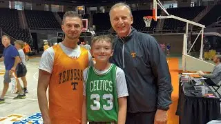 Father Son Basketball Camp At University Of Tennessee - Meeting Rick Barnes