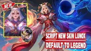 SCRIPT NEW SKIN LUNOX DEFAULT TO LEGEND DIVINE GODDESS + LOGO  | FULL EFFECT | DENALIF OFFICIAL
