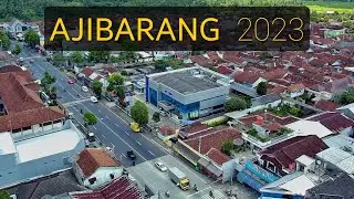 Drone View Perkotaan Ajibarang 2023