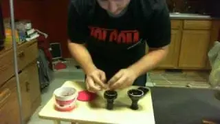 How to pack a hookah bowl(Normal+Vortex)