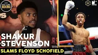 'HE'S A BITCH ASS N****!' | Shakur Stevenson on fighting William Zepeda and Floyd Schofield