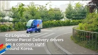CJ Logistics | Senior Parcel Delivery Drivers in Their Golden Years