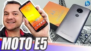 MOTO E5 | APARELHO BARATO COM TELA INFINITA E BATERIA GRANDE | UNBOXING E IMPRESSÕES