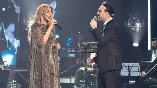 دويتو وائل جسار و أروى - يانا يانا (حفلة ليلة رأس السنة 2022) | تلفزيون دبي