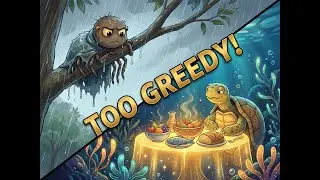 Anansi and the Underwater Feast: A Lesson in Greed 🌊 | African Folktale