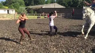 Combat & Horseback Battle training.