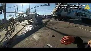 Cops SAVE Pilot From TRAIN Bodycam
