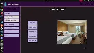 Hotel Management System | Java Swing Desktop Application | Third Semester Project