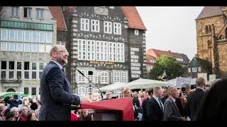 Jetzt geht&acute;s los: Martin Schulz LIVE