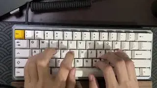GK61XS O ring mount - Gateron Black Ink V2