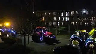 New Year&rsquo;s parade in the Netherlands. Nieuwjaarsparade in Nederland.