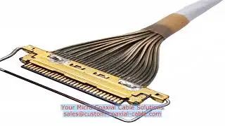 MINIDOCK PLUG R A 100P SGC Cable Fine Pitch Connector Cables 32 awg micro ribbon coax cable Taiwan d