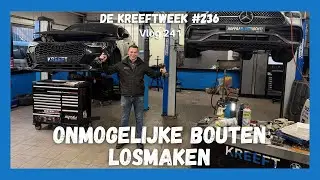 Gevaarlijke klus: Onmogelijke bout met hitte losmaken in de werkplaats | KREEFTWEEK #239