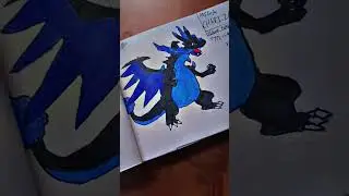 Mega charizard 😶&zwj;🌫️🔥#POK&Eacute;MON  #subscribe #COMMENT NEXT CHARACTER🤯