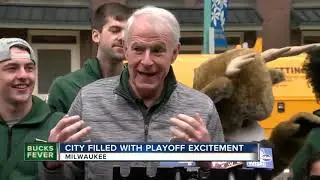 Milwaukee gets makeover in time for Bucks playoff run