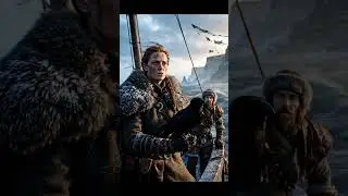 Viking Courage: Raven&rsquo;s Flight and Stormy Shores #Viking #Longship #Adventure #Courage #Raven