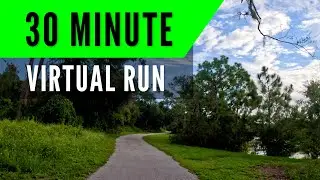 30 Minute Cardio Treadmill Run | Virtual 5K Workout