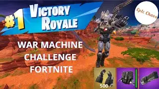 War Machine Challenge Fortnite #fortnite #marvel