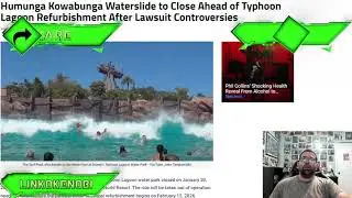 Typhoon Lagoon Major Water Slide Being Reconstructed Due To Recent Lawsuits