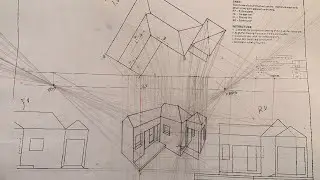 EGD GRD11/ Two Point Perspective Drawing ✍️