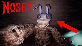 Running for my life from a killer robot | Nosey Animatronic (Solo Project)