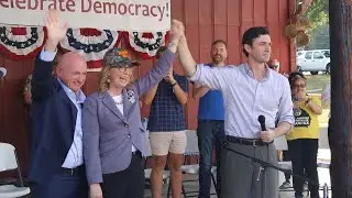 Celebrate Democracy rally in Comer, GA with Jon Ossoff, Mark Kelly and Gabby Giffords