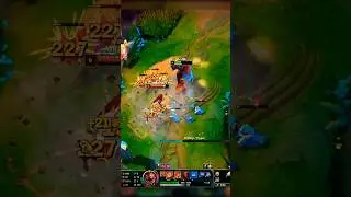 Gnar vs Katarina 1v1 &mdash; SOLO KILL 💥 #leagueoflegends #gnar #katarina #1v1 #shorts