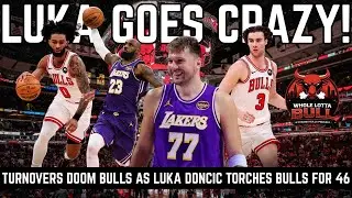 Turnovers Doom Bulls As Luka Doncic Torches Bulls for 46