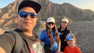 Seth's First Mountain Hike @ Shawka Mountain Trail Ras Al Khaimah 08.11.2025 #uaemountain #hiking 