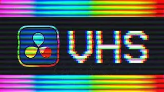 Как создать эффект VHS в DaVinci Resolve 18 (за 2 минуты)
