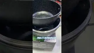 Oshxona idish-tovoqlari to&lsquo;plami, 10 ta buyum, shisha qopqoqli kuyishga qarshi qozonlar