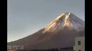 富士山ライブカメラ【2026/1/14】Mt.FUJI Live Camera #富士山