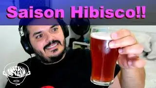 Utilizando Hibisco do jeito certo! Receita Saison Hibisco!!!