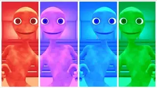 A Battle of Colors in Alien Dance #7
