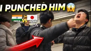 I Punched My Japanese friend😳 | Unexpected Reaction😂| Aarav Rawat