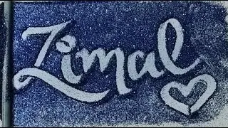 #Sand Name Writing 🥰#live #comment #sandname #live