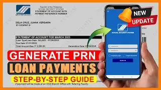 HOW TO GENERATE PRN FOR SSS LOAN PAYMENT 2025